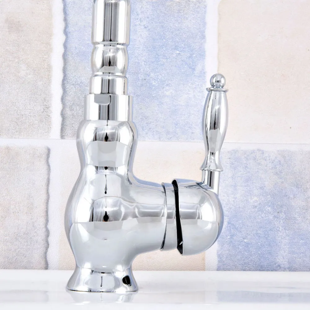 مصقول الكروم النحاس المطبخ بالوعة الحمام قطب صنبور صنبور الساخن الباردة صنبور حوض خلاط asf655