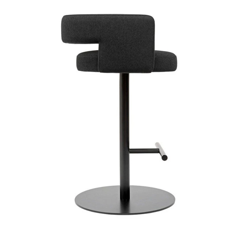 Chaise de bar ergonomique et confortable, chaise de bar design nordique, réglable en hauteur, vintage, pour maquillage, Taburete Alto, mobilier d'hôtel