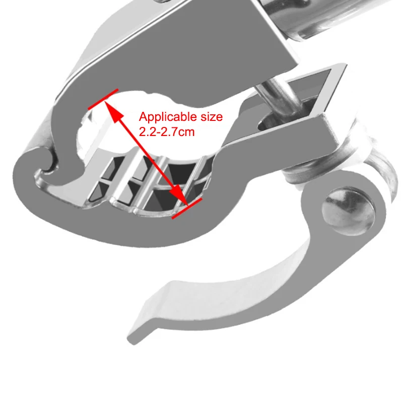 Umbrella Holder Thickened Multiused Connector Attachment 360 Adjustable For Bicycle