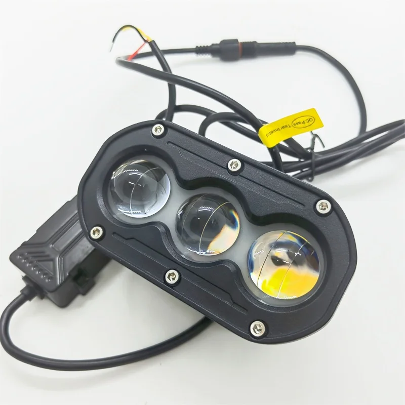 

U18 Led Work 4000lm Spot For Motorcycle Truck Car Super Bright Yellow And White 40w Dual Color LED Work