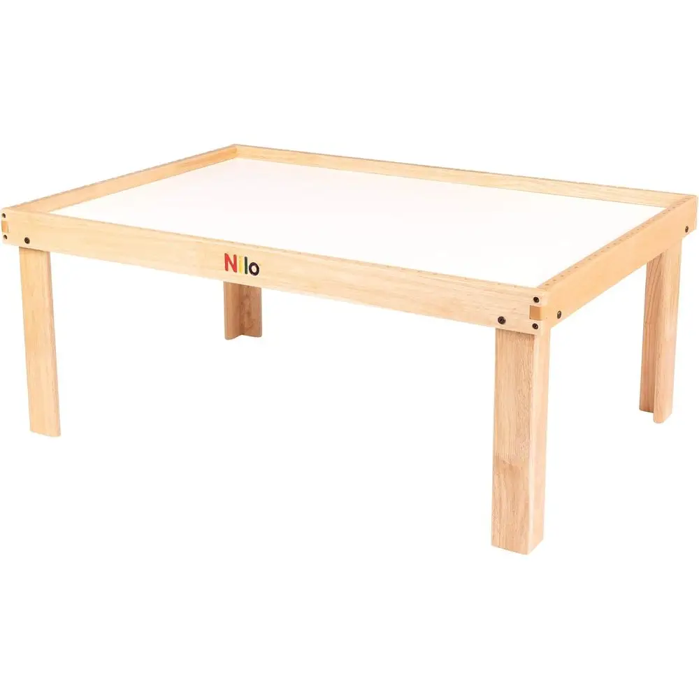 

Children's Play Table for LEGO, Duplo, Trains, Games, Building Blocks - Educational, Durable with Storage, 32x48x20