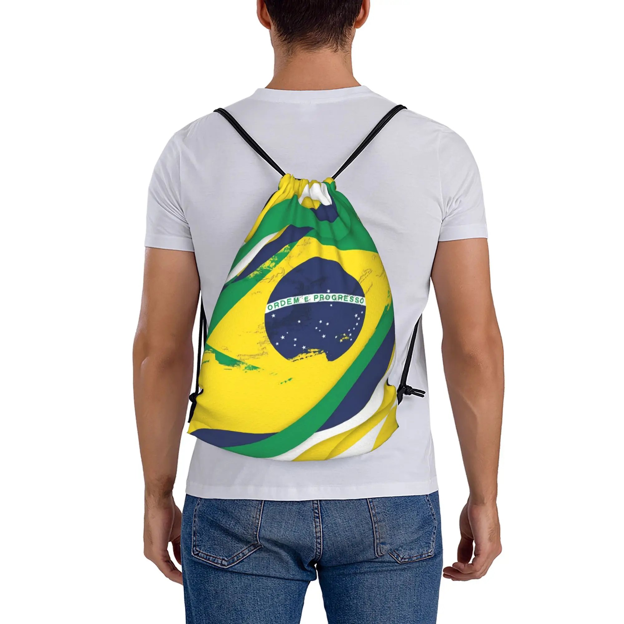 Soccer Football Fan Merch 59  Multi-function Pocket Men Women Storage Backpack Teenager Travel Bag Print Drawstring Bags