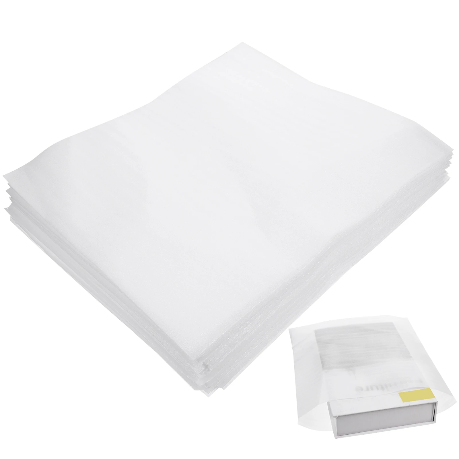 

100 Pcs Thick Shockproof Foam Bag Pearl Cotton Cushion Wrap for Dishes Glasses Plates Cups Packaging Material Moving Supplies