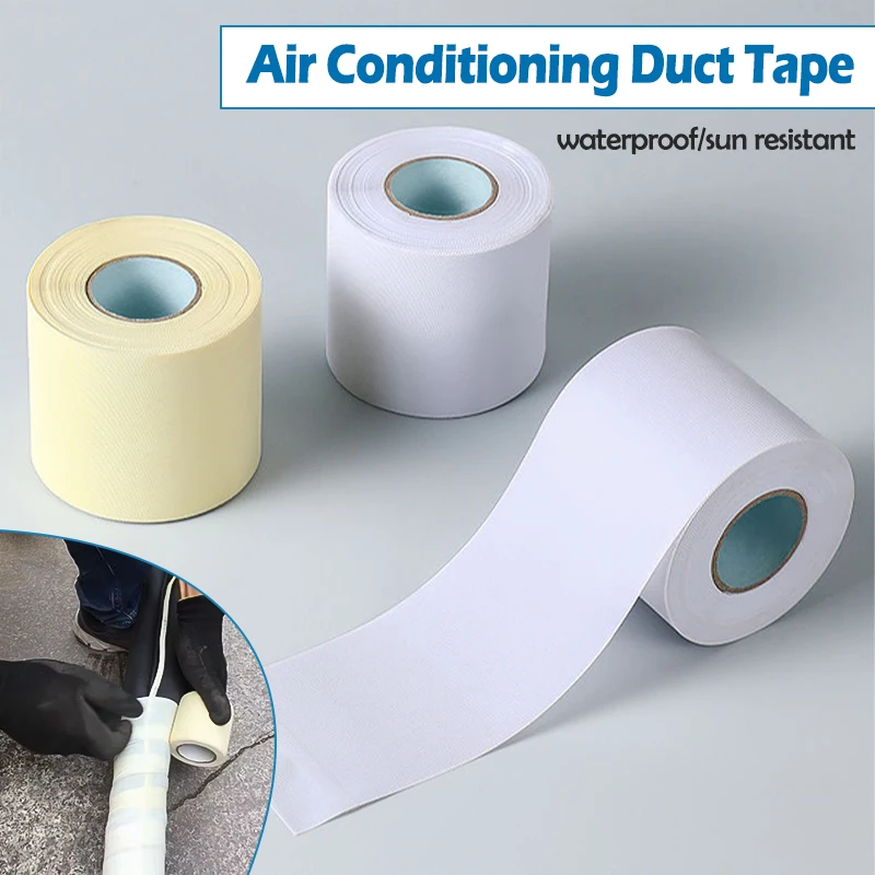 

Air Conditioning Installation Tape PVC Ducts Sealing Tape High-Quality Windproof And Waterproof Decoration Winding Tie-Wrap