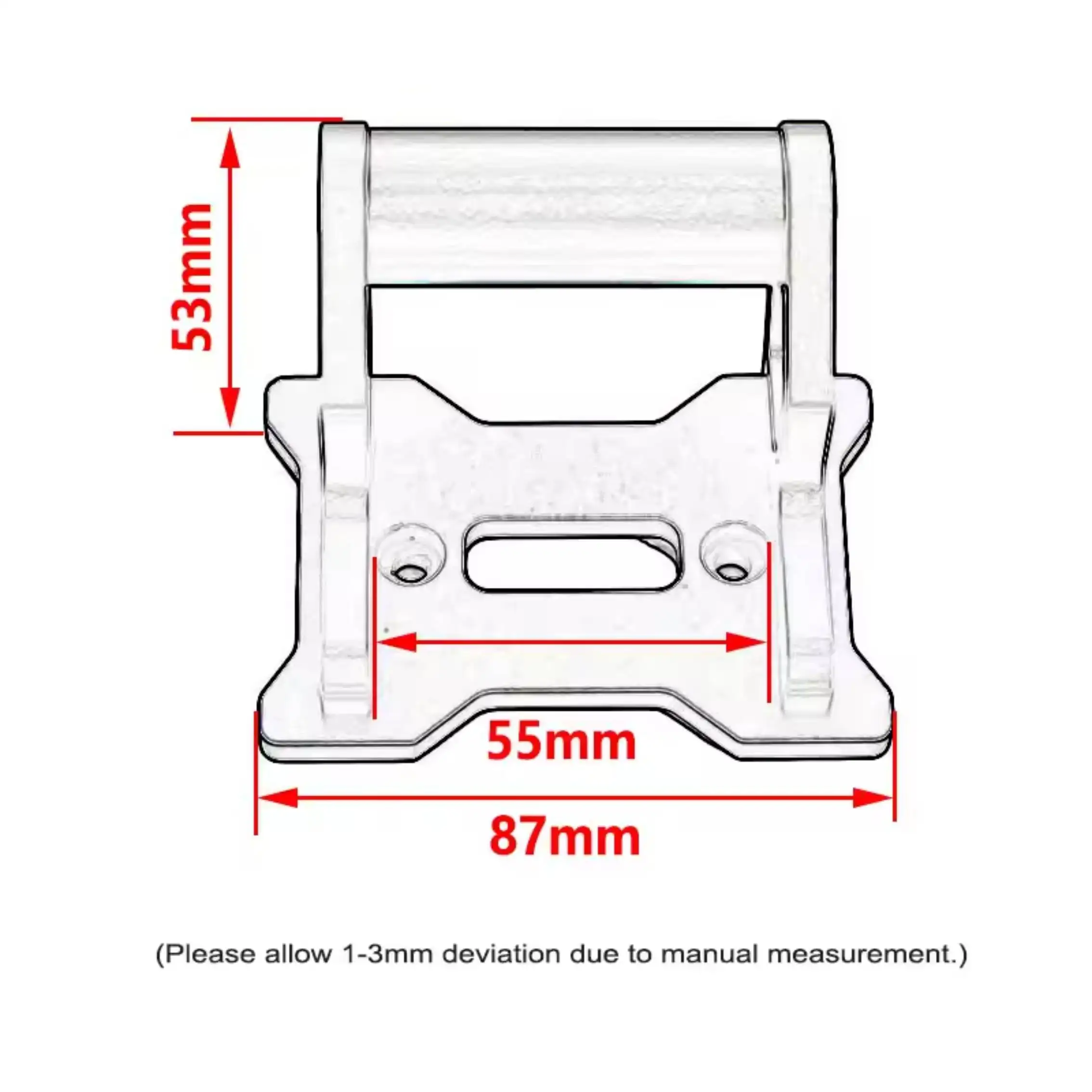 New Motorcycle Accessorie CNC aluminum GPS Phone Holder Stand Navigation New Extension Bracket For CFMOTO 450MT 450 MT 2024 2025 - view 5