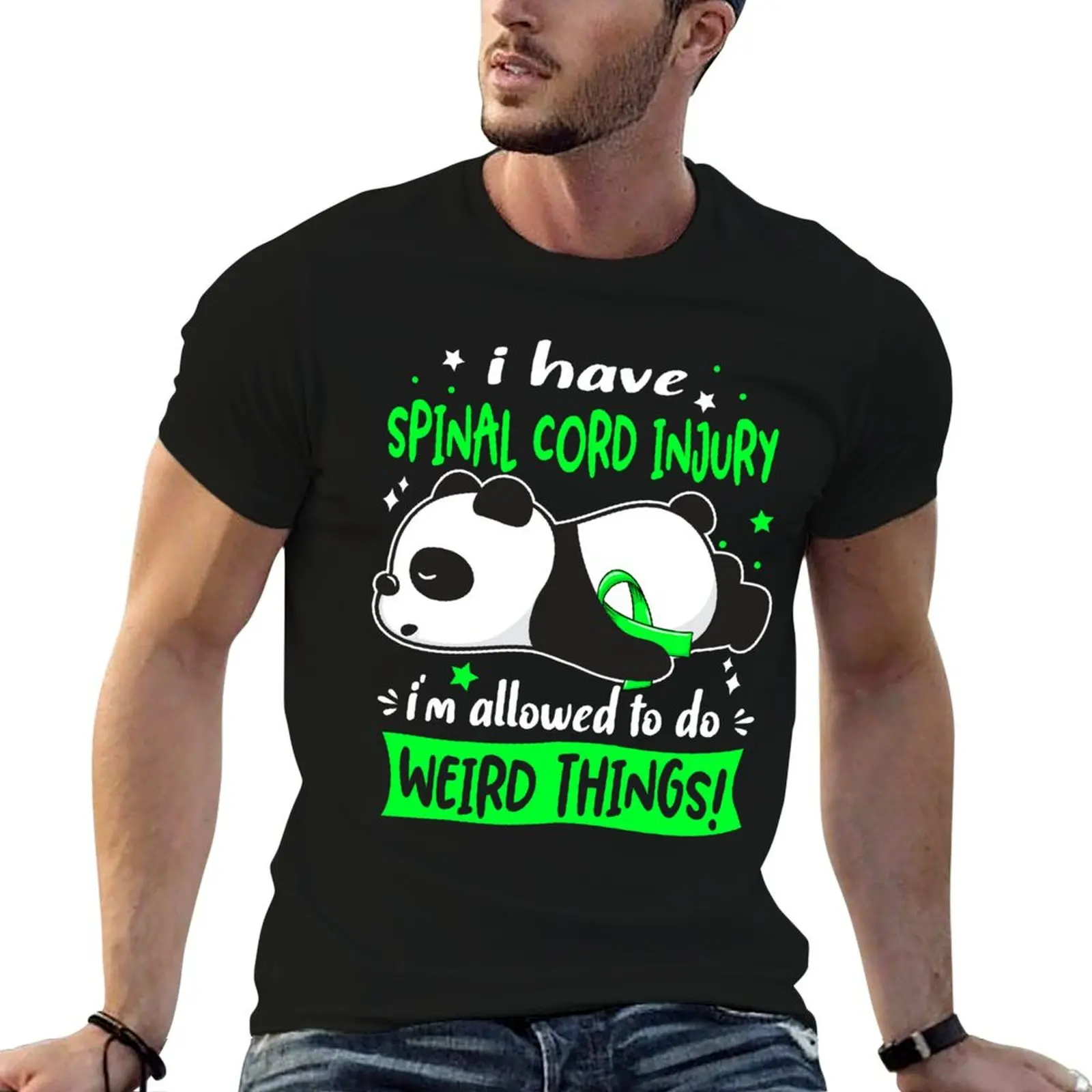 Spinal Cord Injury Warrior I Have Spinal Cord Injury I Am Allowed To Do Weird Things! T-Shirt