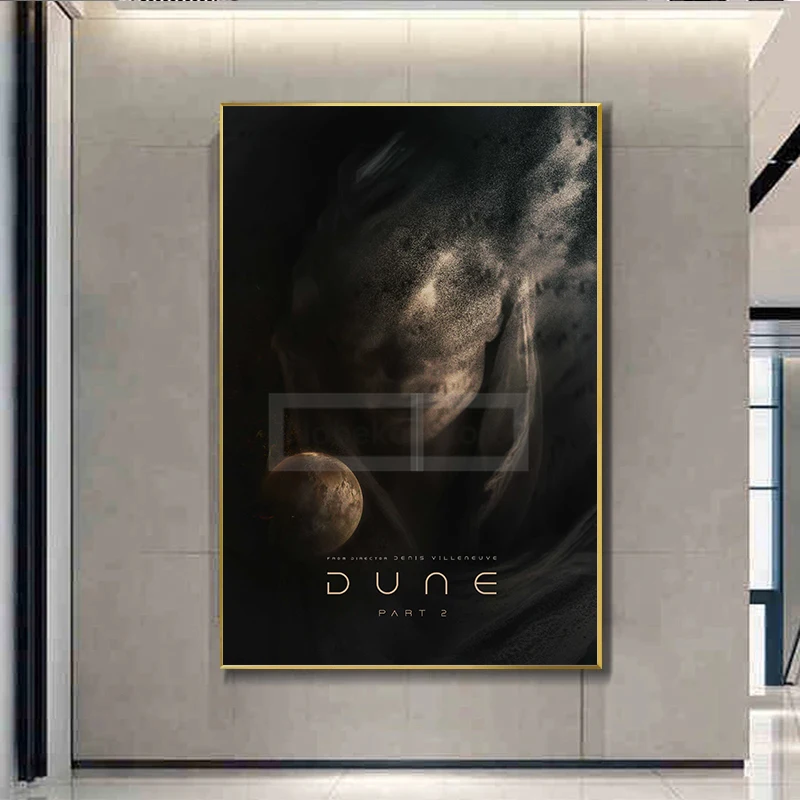 2024 Latest Popular Science Fiction Movies Dune: Part Two Poster and Prints Canvas Painting Wall Art Pictures Home Room Decor