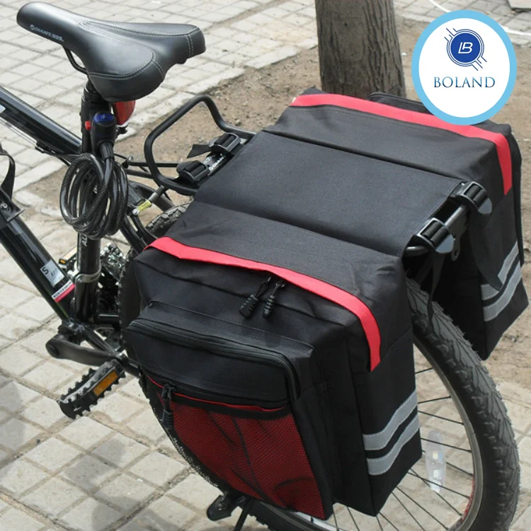 

multi-functional High capacity Cycling Double Side Rear Rack Bike Trunk Bag Mountain Road Bicycle Tail Pannier Pack Luggage Bag