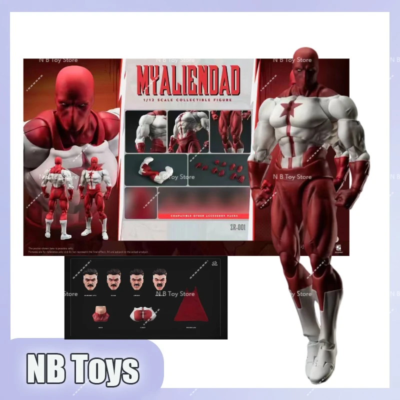 

PRE Q2 2026 ZOOMRIG Studio ZR-001 TN-001 1/12 MY ALIEN DAD Invincible Boy Omni ZOOMRIG OmniMan Figure Action Figure Models Toys