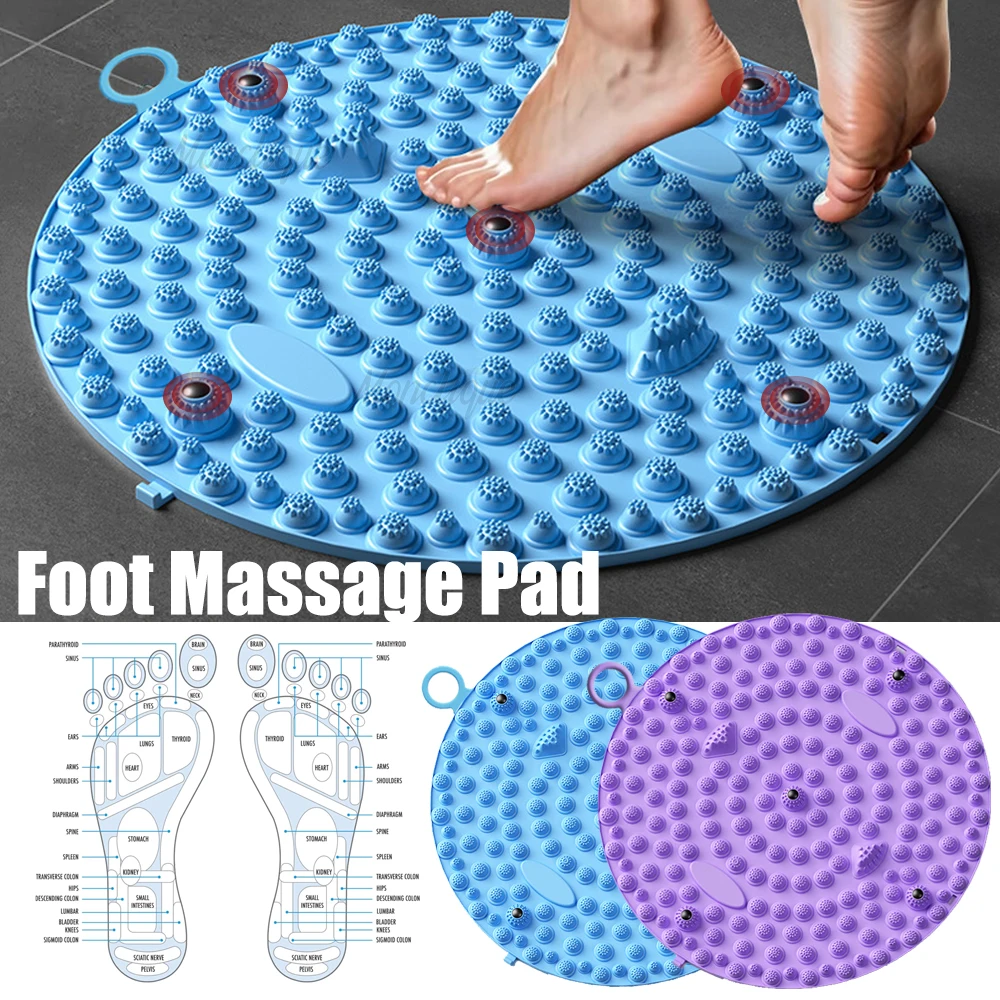Yoga Fitness Promotion - Foot Acupoint Pad Shiatsu Magnetic Therapy