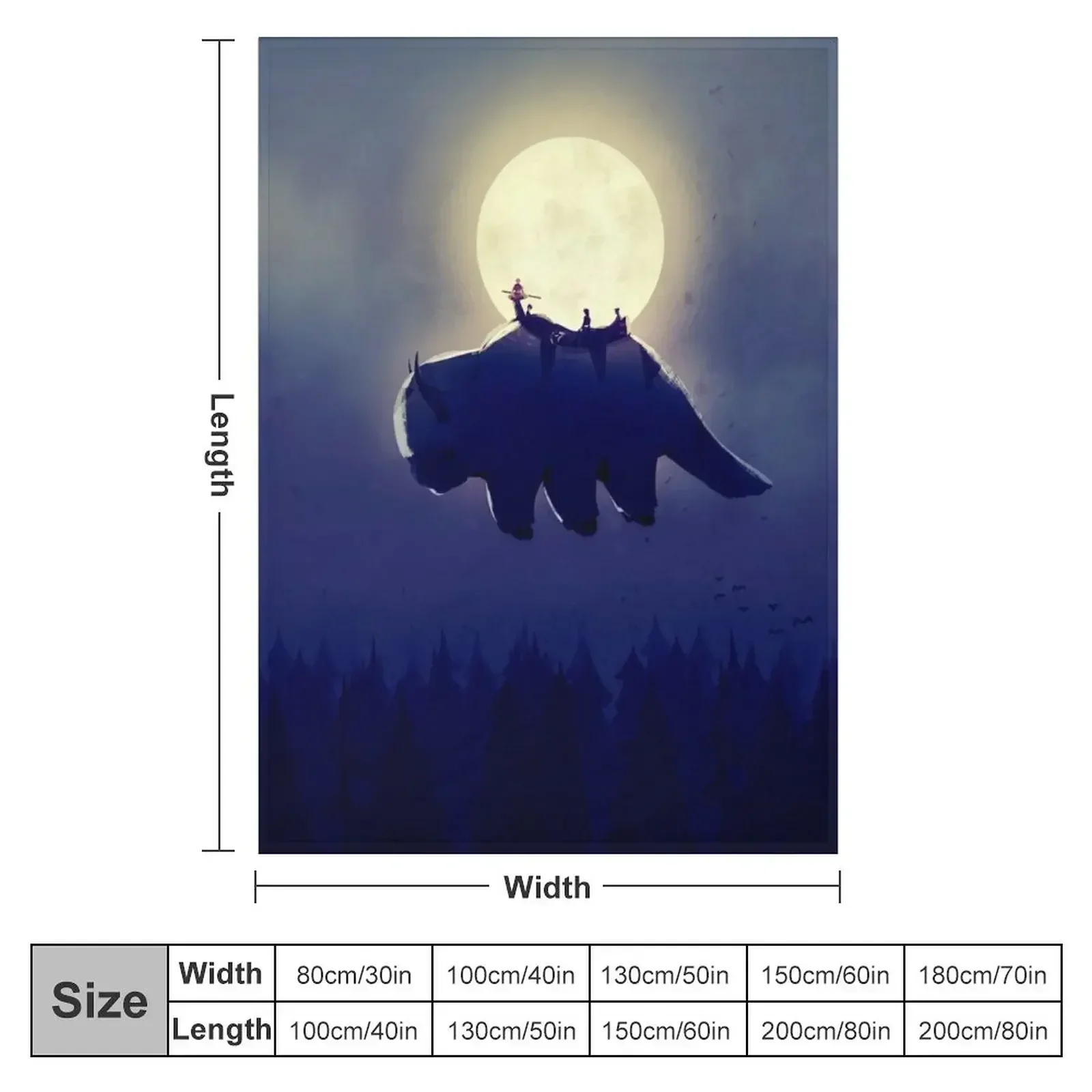 The End of All Things - Night Version Throw Blanket couch cozy soft plush fuzzy picnic outdoor blanket