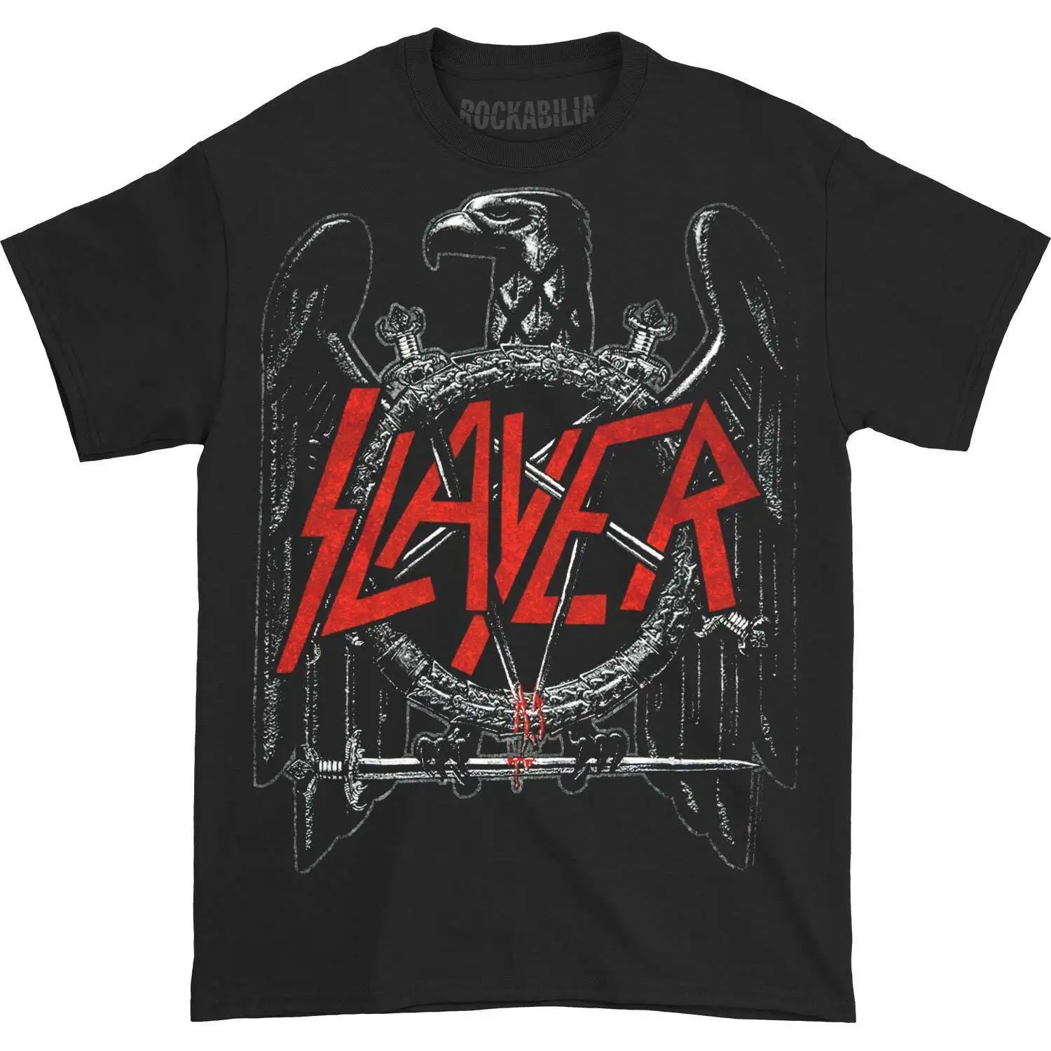 

Men'S Slayer Black Eagle T Shirt Small