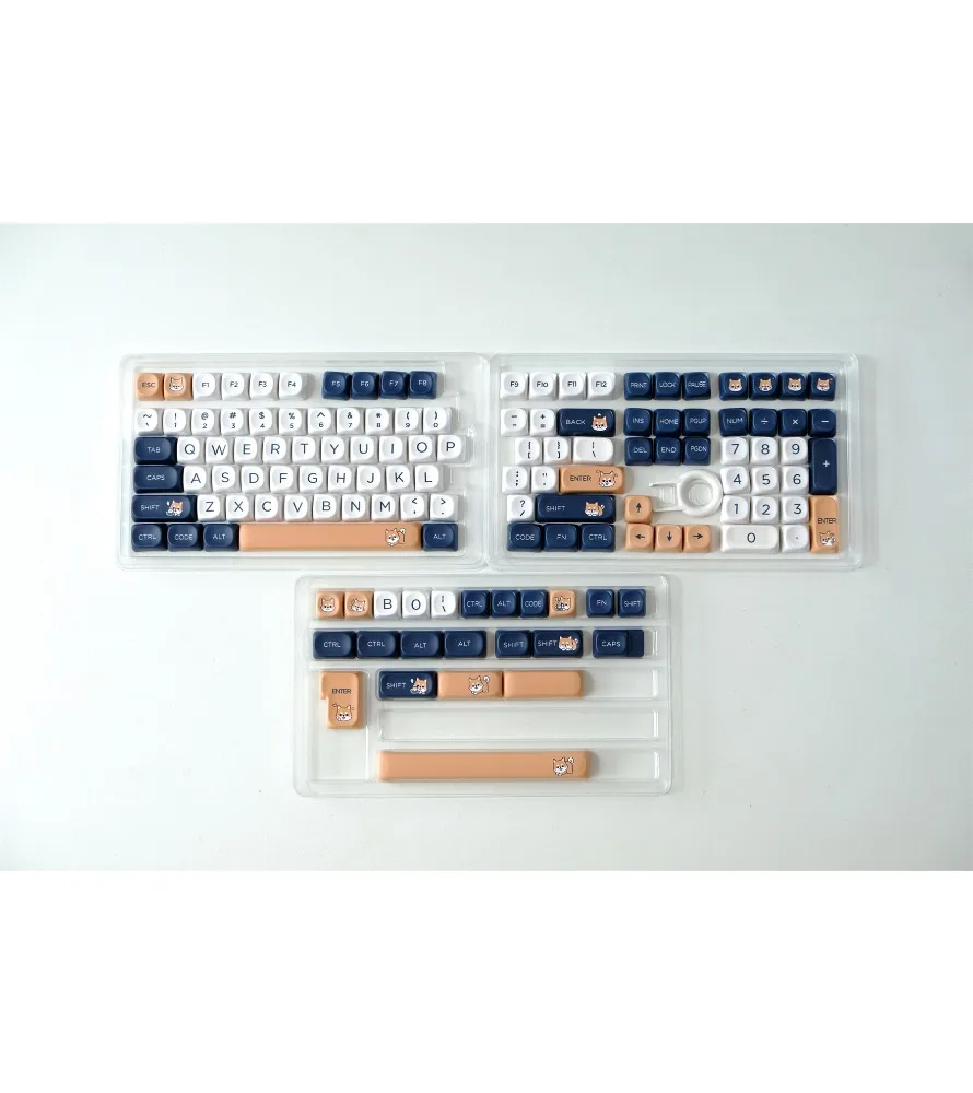 Sublimation mechanical keyboard cap wooting dog keycap PBTXOA highly personalized