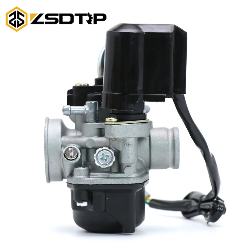 ZSDTRP 17.5mm Piaggio Sport Carburetor with E-Choke for Dial Gilera Runner DNA NRG TPH