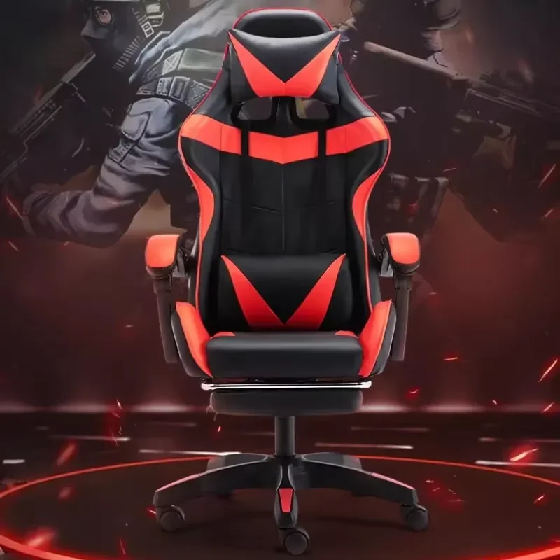 Ergonomic Esports Gaming Chair for Computer Game Seat Internet Cafe Lifting Rotating Gamer Relaxing Armchair