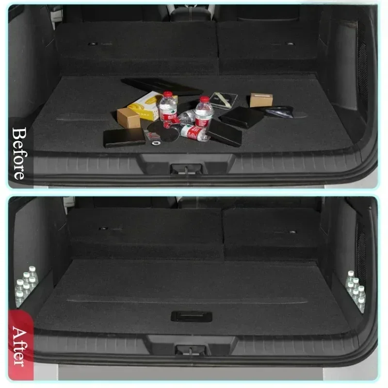 For BYD Seal U Sealion 6 Song Plus DMi/EV 2020-2025 Car Trunk Baffle Side Storage Box Organizer Sorting Box Baffle Accessories 