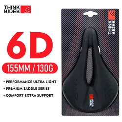 ThinkRider Full Carbon Saddle Road Bicycle Cushion MTB Saddle Bike Seat Mat Ultra light Hollow Saddles bike accessories