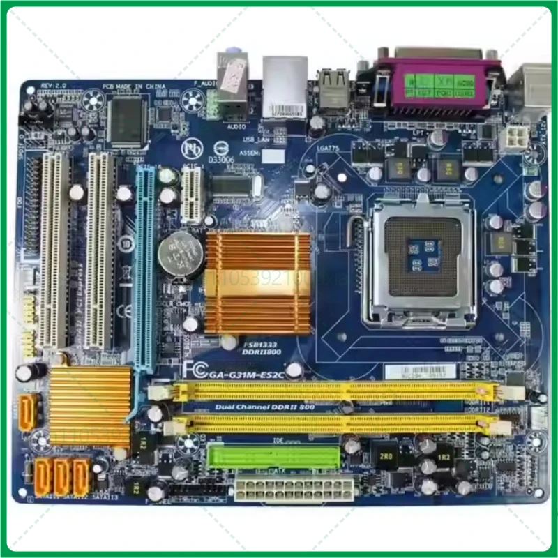 

Used For GIGABYTE GA-G31M-ES2C main board
