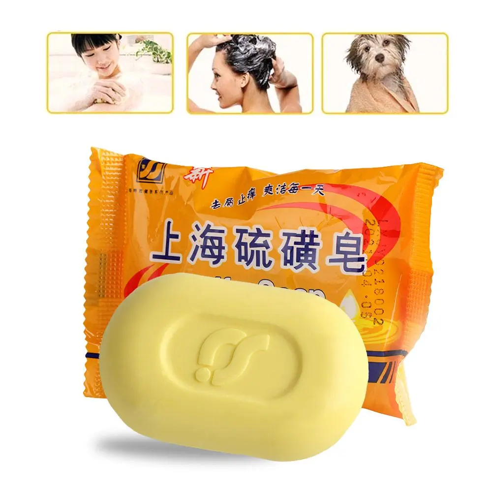 Cream Rosacea Acne Whitening Eczema Bath Psoriasis Pimple Shampoo Scabies Soap Anti Sulfur Soap