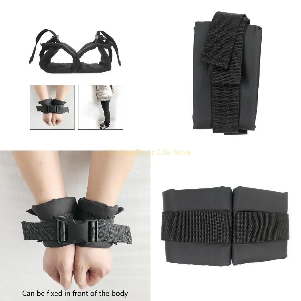 

77UF Универсальный ремень для фиксации ног на запястье, быстросъемный ремень для фиксации конечностей