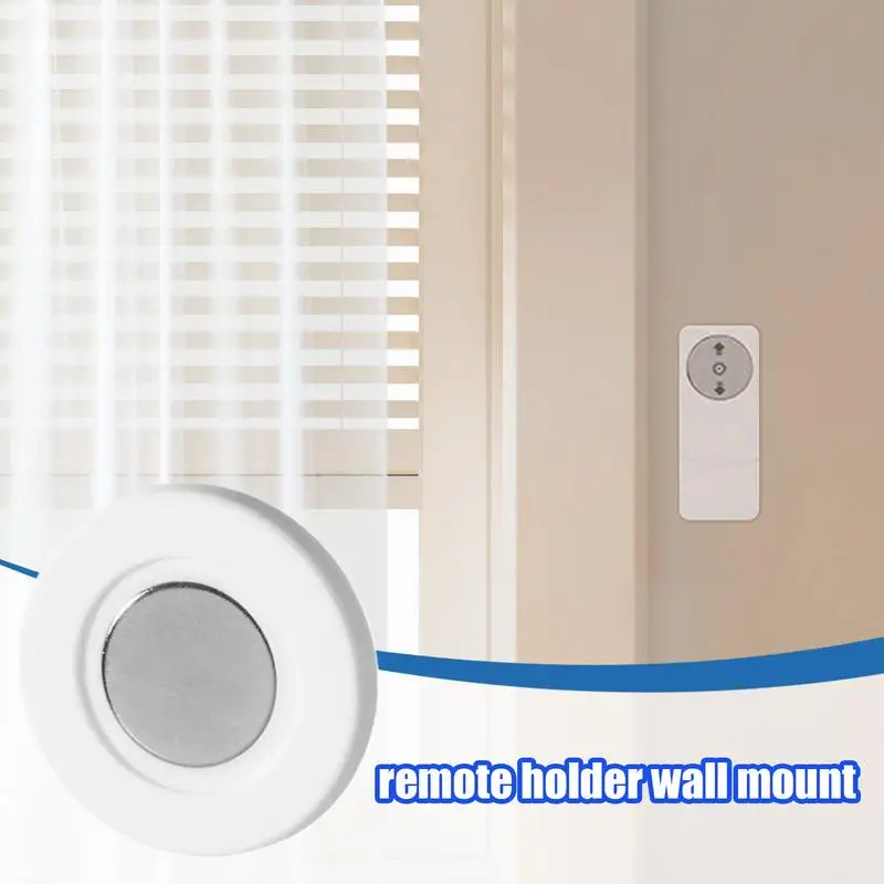 

Magnetic Remote Control Holder Wall Mount No Drill TV Controller Storage Organizer Shelf for Bedroom Living Room Kitchen Bed