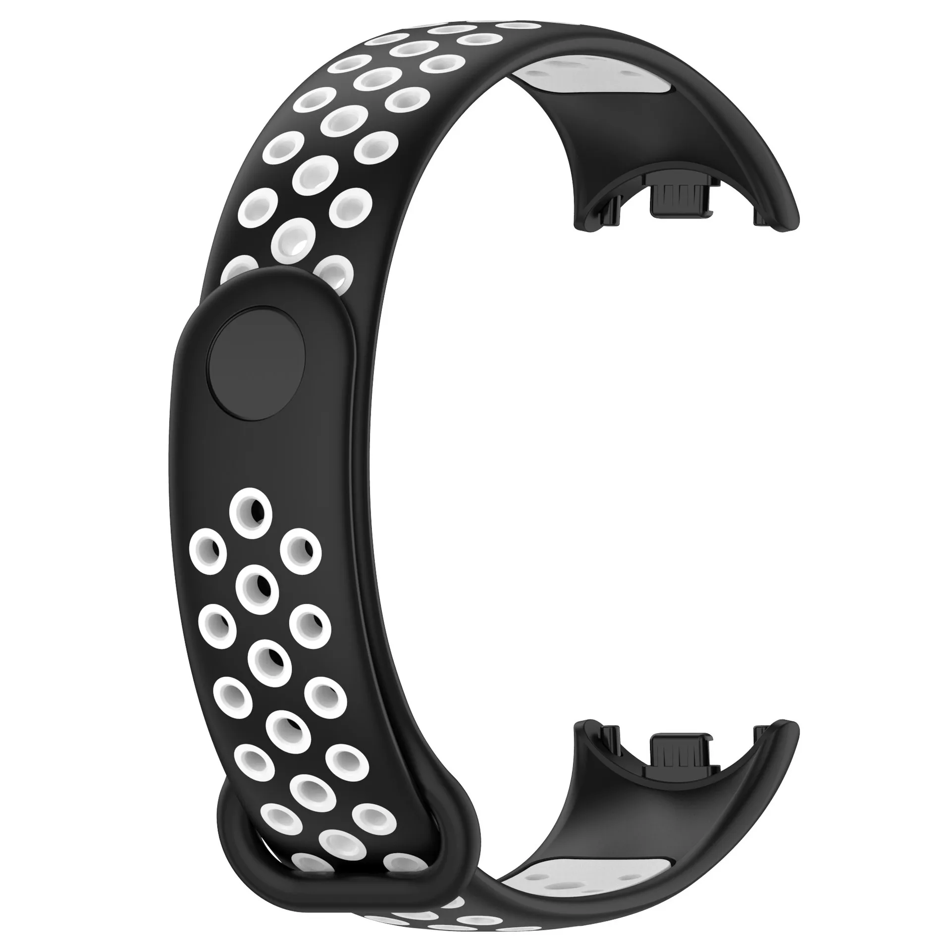 Pulseira de silicone para xiaomi banda inteligente 10 9 8 esporte pulseira correa xiaomi mi banda 10 9 8 cinta nfc acessórios