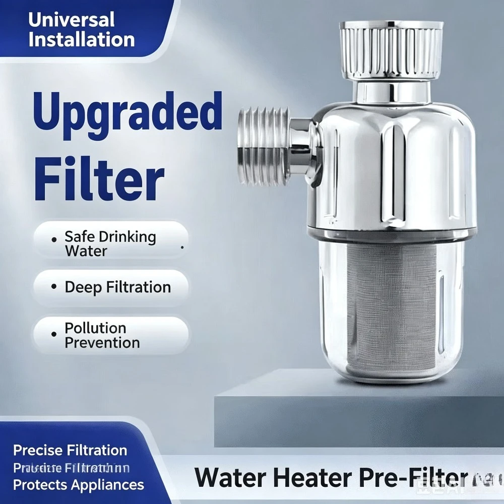 Pre Water Filter Tap Water Purifier Sediment Remover Shower Washing Machine Anti-rust Water Filter