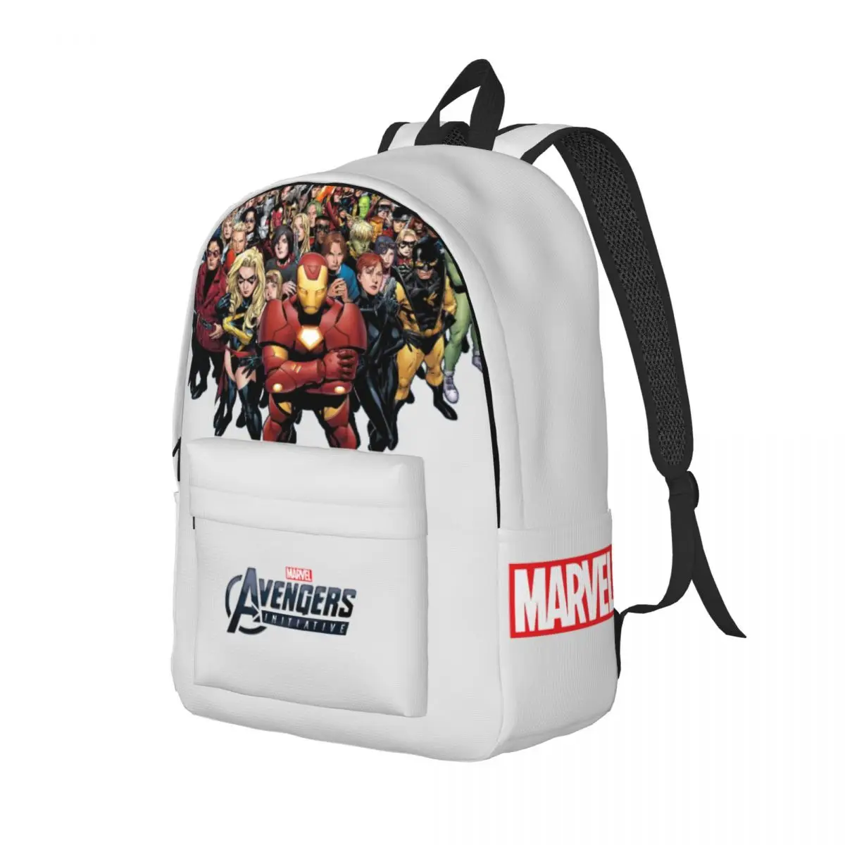 For School Superheroes Large Capacity Personalised Marvel Avengers Film College Bag Ladies Daypack Birthday Gift