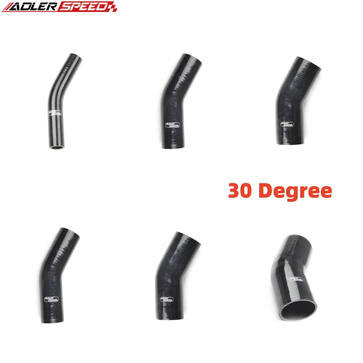 30Degree Elbow Silicone Hose Pipe Turbo Intake Pipe Couple Universal 1.5