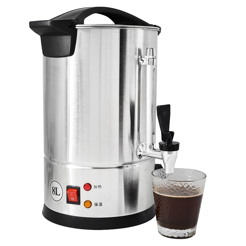 

Commercial Equipment Electric Water Boiler Stainless Steel Tea Urn Coffee water Drinking boiler