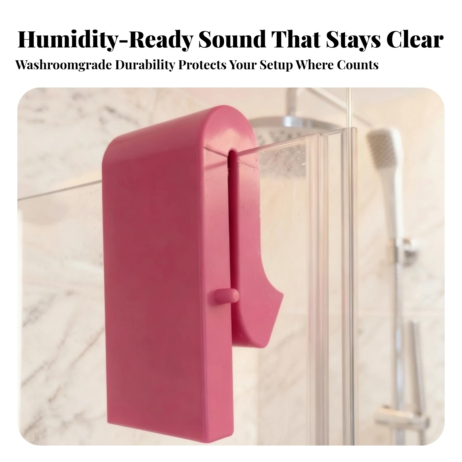 Phone Holder with Sound Amplifier Acoustic Phone Stand with Sound Amplifier Compact Stable for Bathroom