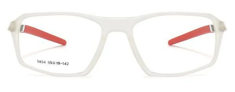YIMARUILI Sportbrillengestell für Herren und Damen, Aluminium, TR90, Halbrahmen-Brille, Federbeine, optische verschreibungspflichtige Brillen 5857 – Detail 25