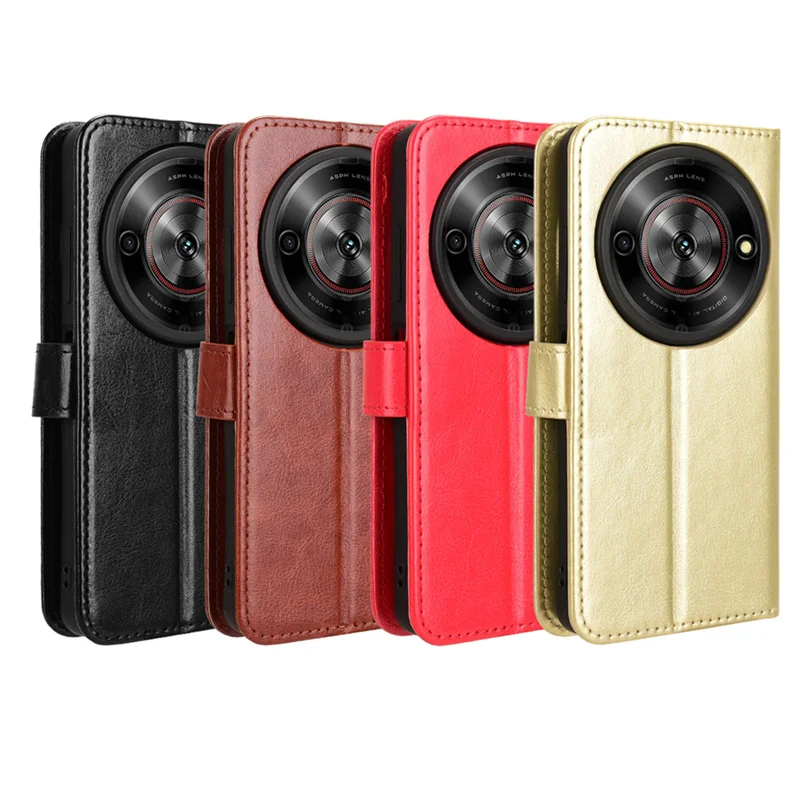 For ZTE Nubia Focus 5G Case Flip Luxury Wallet PU Leather Phone Bags For ZTE Nubia Focus 5G Case Cover