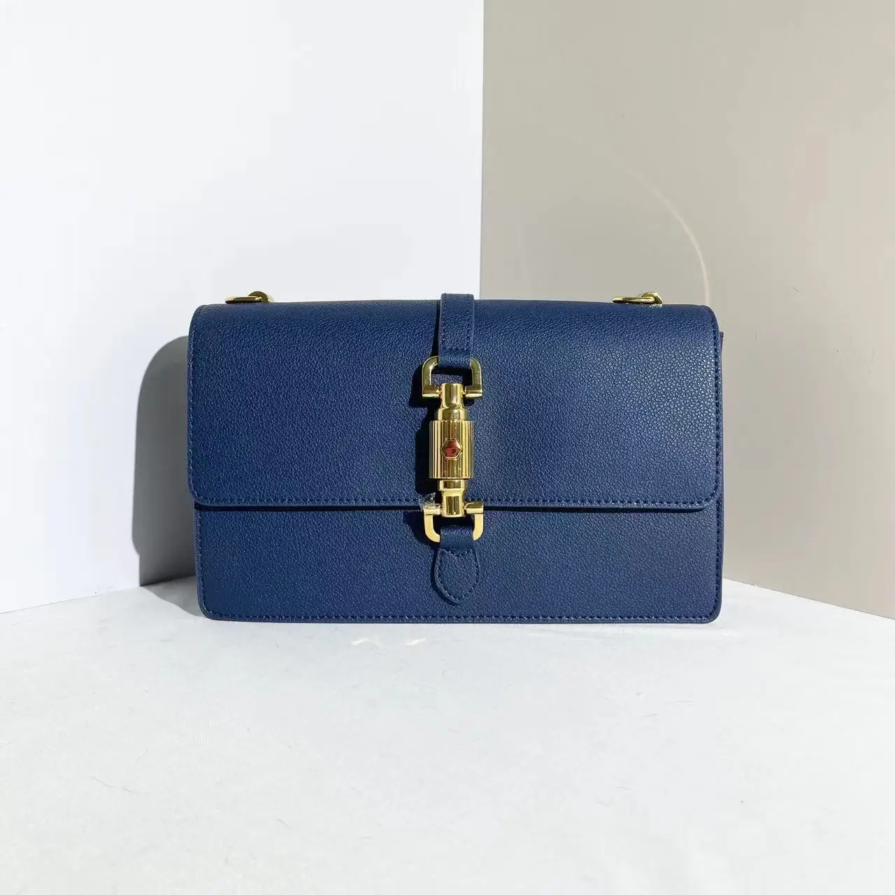 

Ladies Single oulder Slant Cross Bag Satchel Handbag Faionable Contrast Color PU Leather Bag for Women Summer 2023