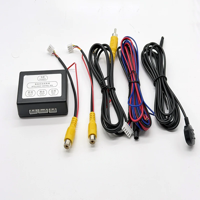 Universal 12V Vehicle Two Way Front Rear View Camera Switching Controller Camera Signal Switching Module