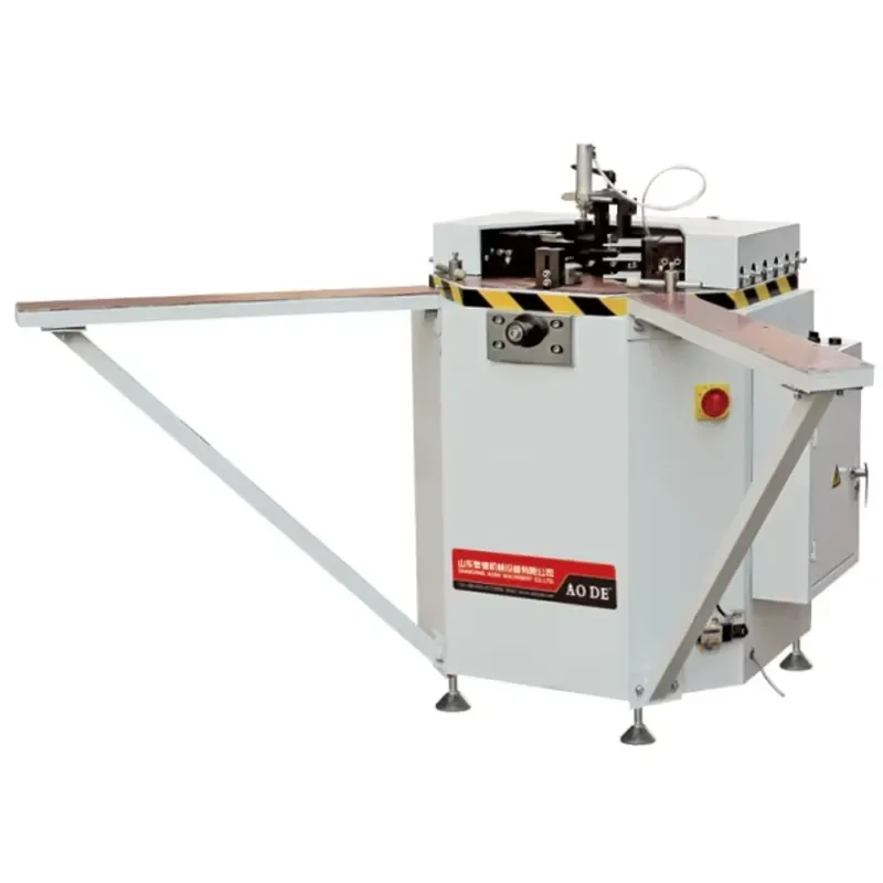 Synchronous Corner Crimping Machine with PLC Engine Gearbox Pump for Aluminum Window Frames Easy Operation 380V 4KW
