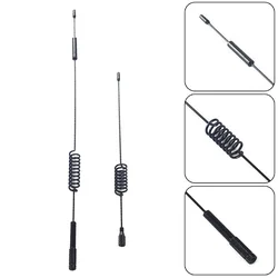 Antena decorativa de Metal para coche teledirigido, piezas de juguete para coche teledirigido 1:10, Traxxass-4, Defender