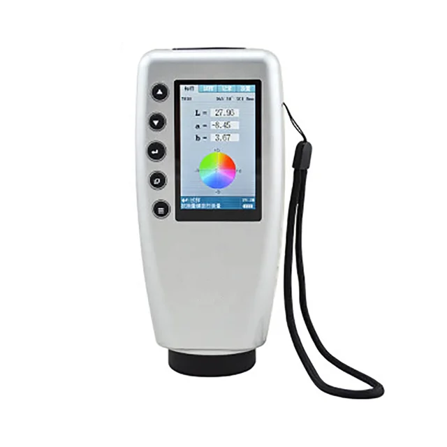 Portable Colorimeter WR10 8mm Delta E Colorimeter Color Meter Plastic Film Pigments Paint