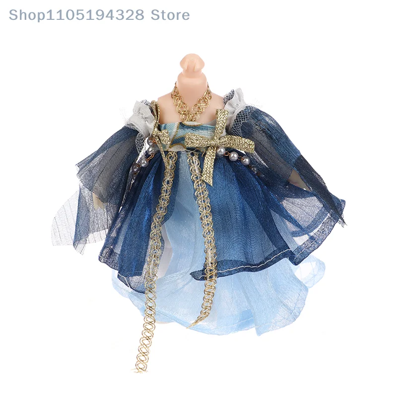 

16CM Chinese Style Doll Hanfu Clothing Dress Doll Ancient Costume Gown Dolls Clothes Accessories Dress Up Toys For Girls