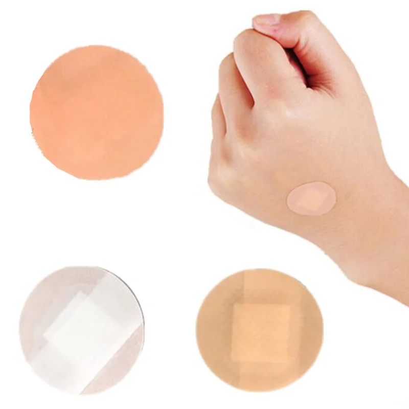 Vendajes adhesivos para hemostasia, pegatinas estériles para el cuidado de la piel, Parche de yeso para heridas, primeros auxilios para niños, 100