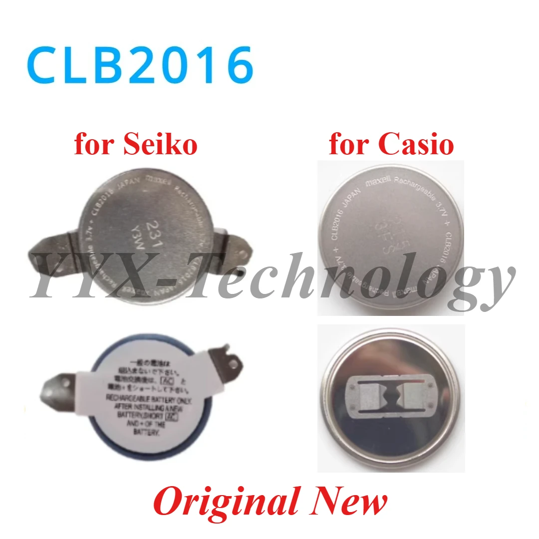 

CLB2016 for SEIKO 7X52 and GPW-1000 CLB 2016 3.7V for Seiko Original Bracket Solar Charging Battery CLB-2016 Capacitor