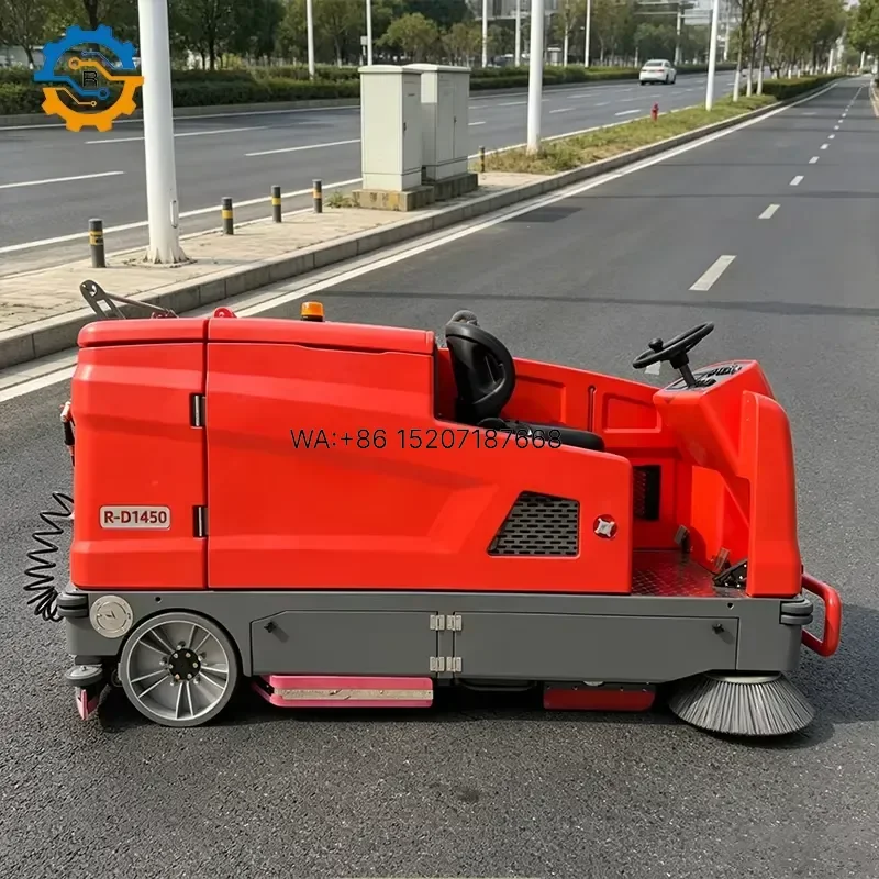 Wmwmnu for Industrial Floor Cleaning Scrubber Floor Sweeping and Scrubbing Integrated Vehicle for Parking Garage