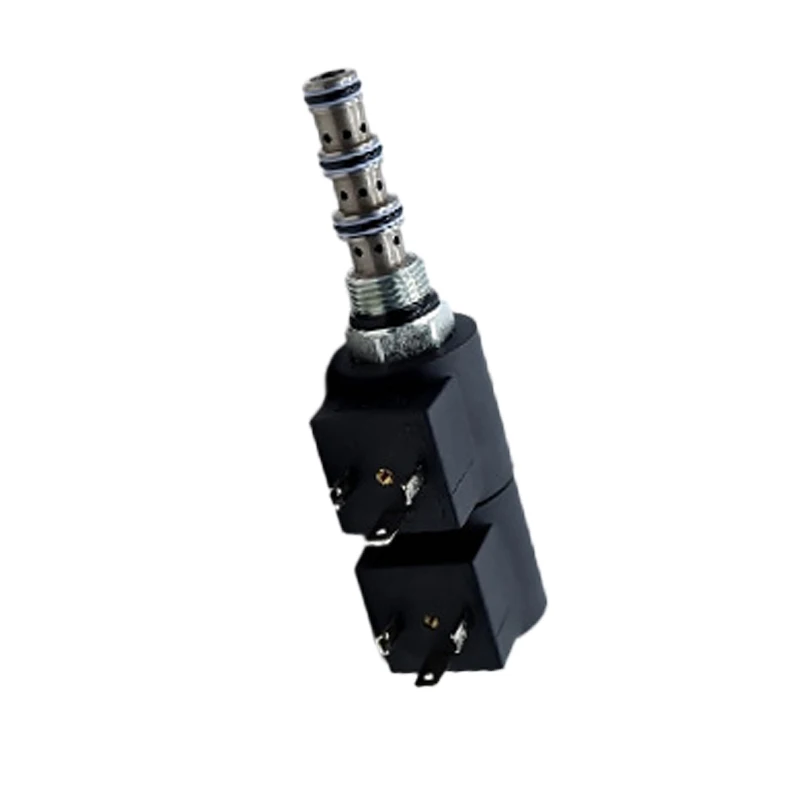 Hydraulic plug-in solenoid valves SV08-47D and SV10-47D three-position four-way directional valves