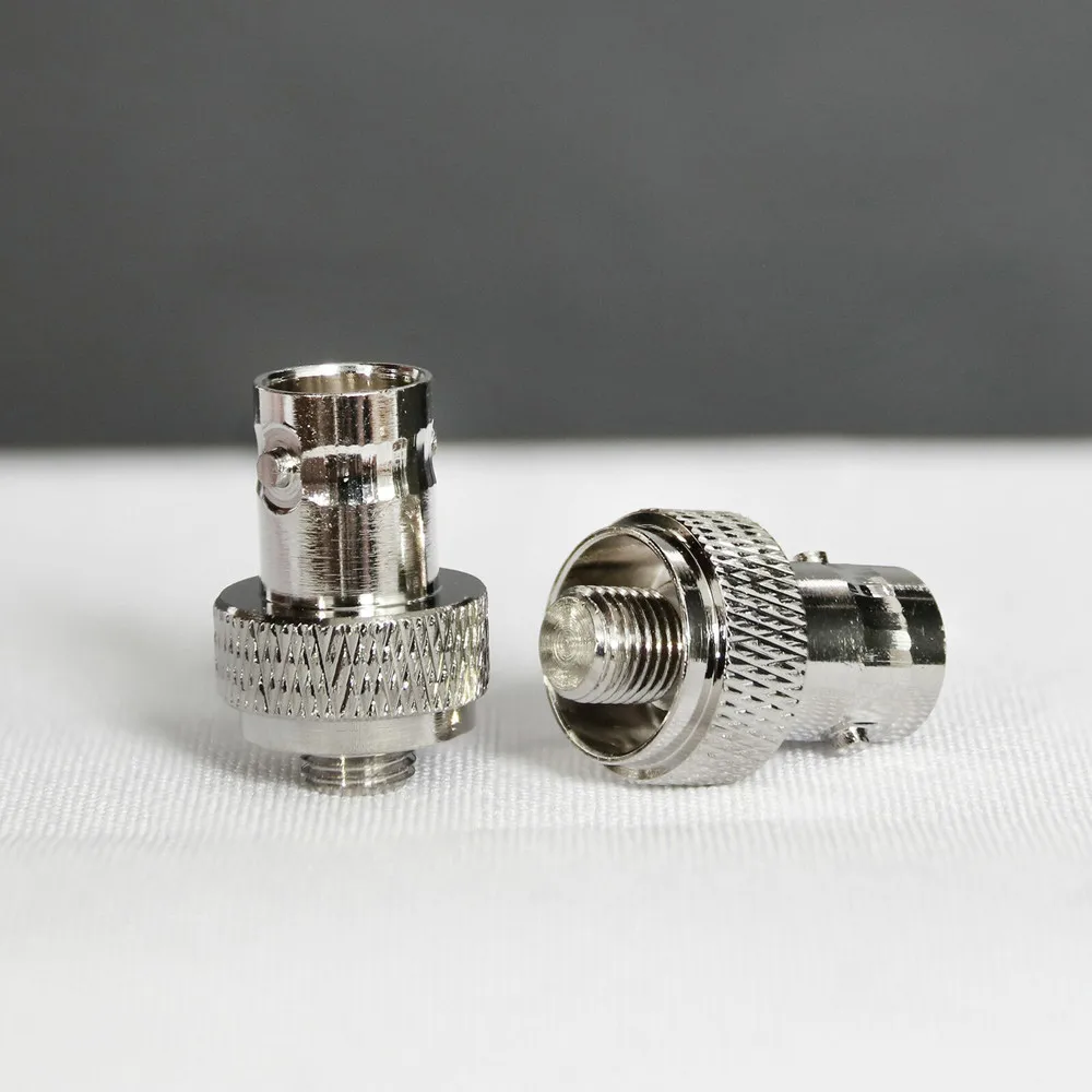 

Lot1 MX to BNC Antenna Adapter Adaptor Test Connector For Portable Two Way Radio--VBLL
