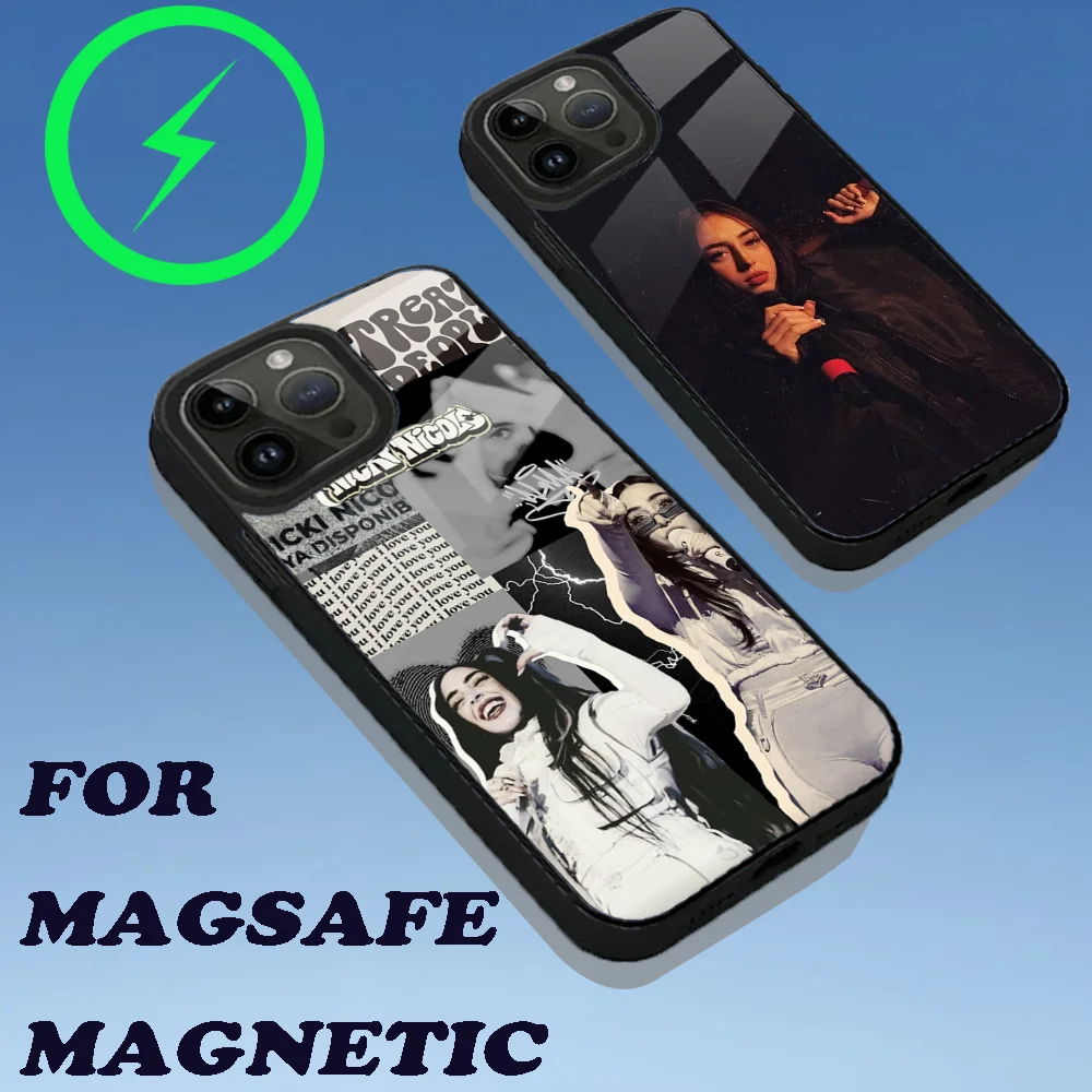 Singer N-Nicki N-Nicole Phone Case For iPhone 15,14,13,12,11,Plus,Pro,Max Mini Magsafe Magnetic Wireless Charging