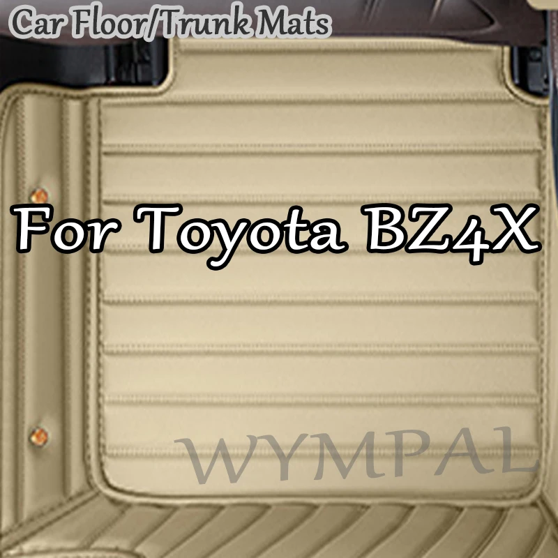 

Роскошные автомобильные коврики на заказ для Toyota BZ4X 2022 2023, все модели, автомобильный ковер, коврик для ног, автомобильные аксессуары, Стайлинг
