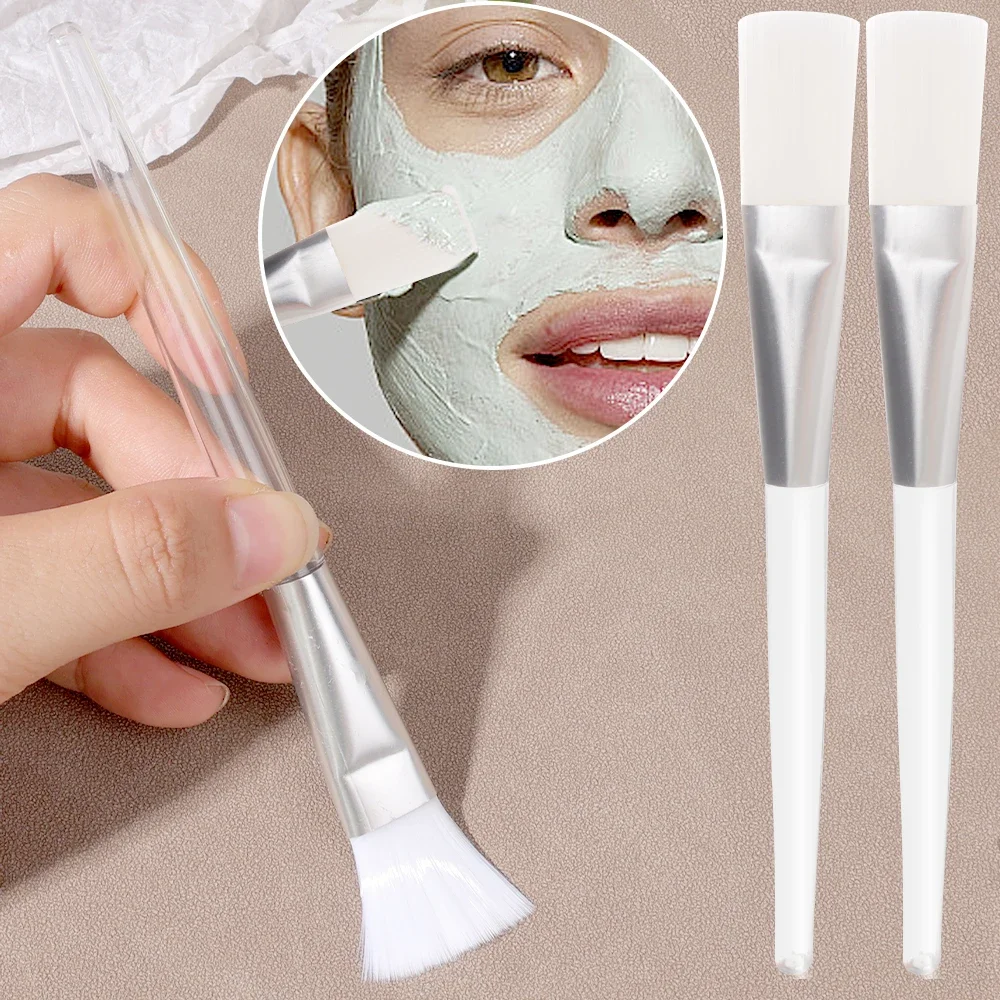 1-20 piezas brocha de maquillaje suave, brochas para máscara, base, herramienta para el cuidado de la piel, aplicador de mascarilla Facial, Gel, salón, Spa, cepillo cosmético de belleza