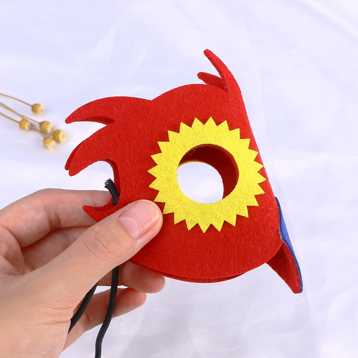 Owl Mask Animal Half Face Mask for Cosplay Birthday Party Durable Comfortable Cartoon Design Stylish Owl Masks for Kids