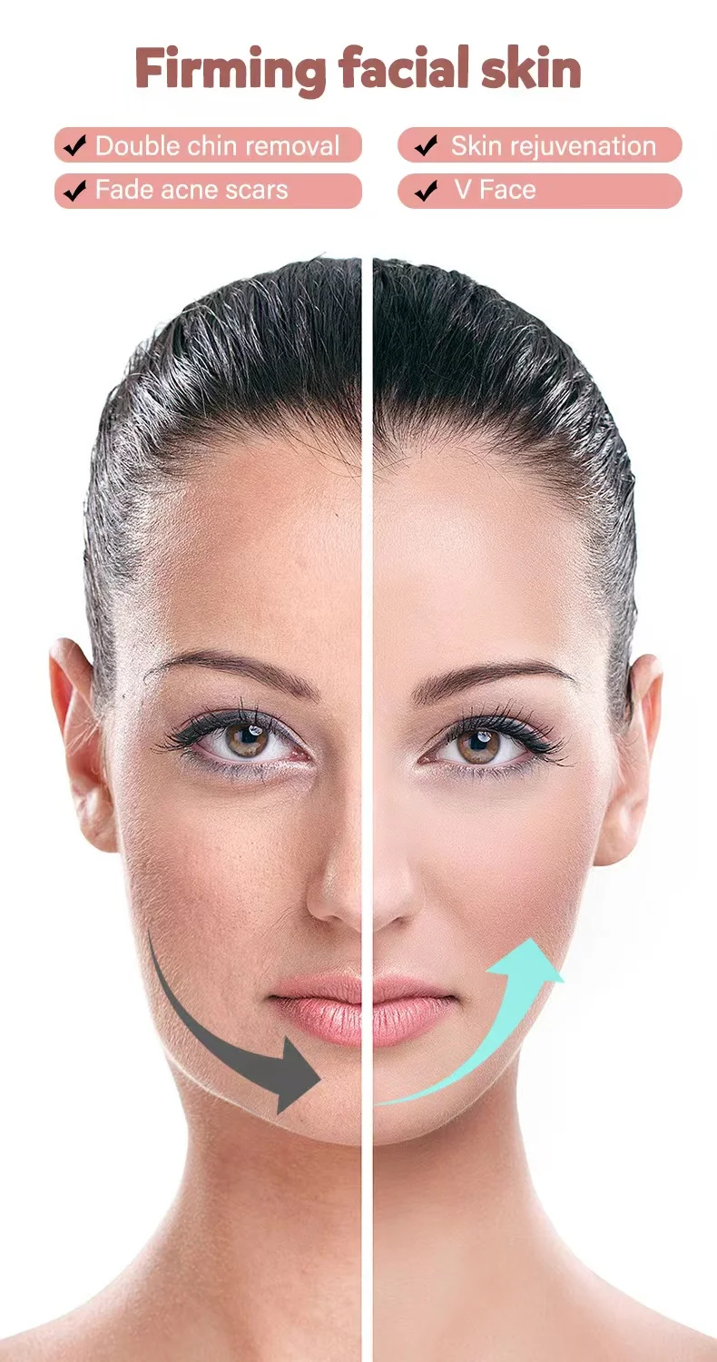 V Line Face Lift Massager Portable Facial Massage Device Rechargeable Double Chin Remove Facial Beauty Instrument