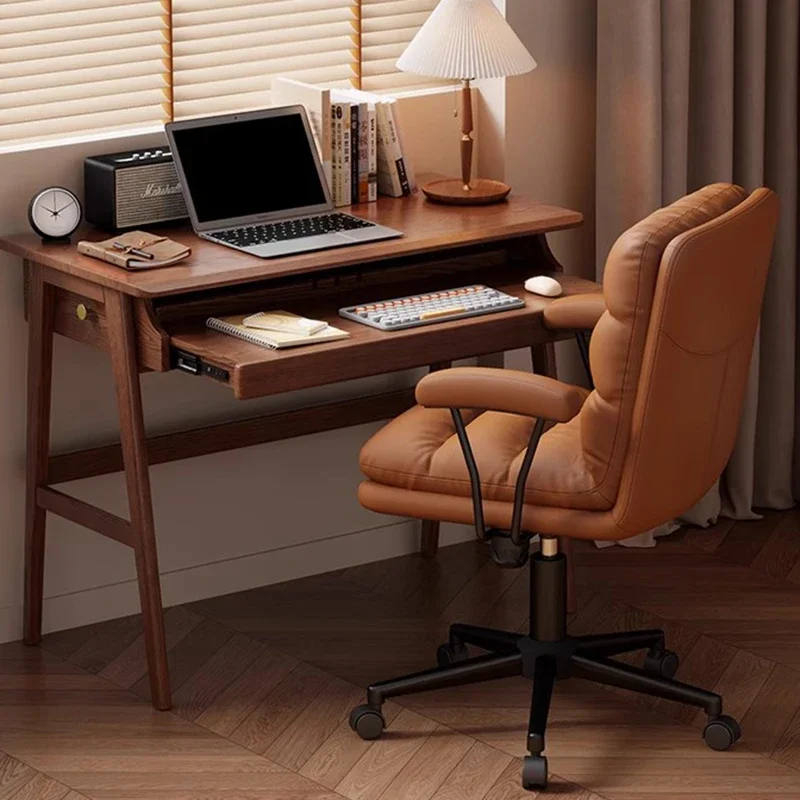 Long-Term Desk Wooden Modern Computer Storage Cabinet Desk Rack Simple Bureau Commercial Furniture